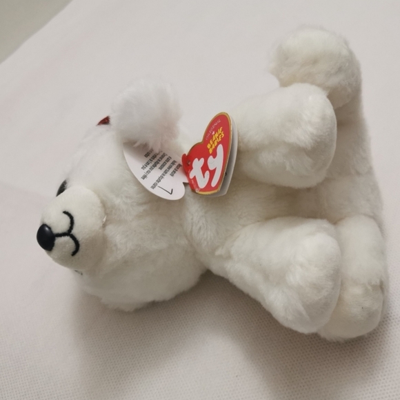 Ty Oslo the Polar Bear Beanie Baby - Picture 8 of 8